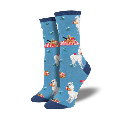 Alpaca Lunch Socks - Sock Smith