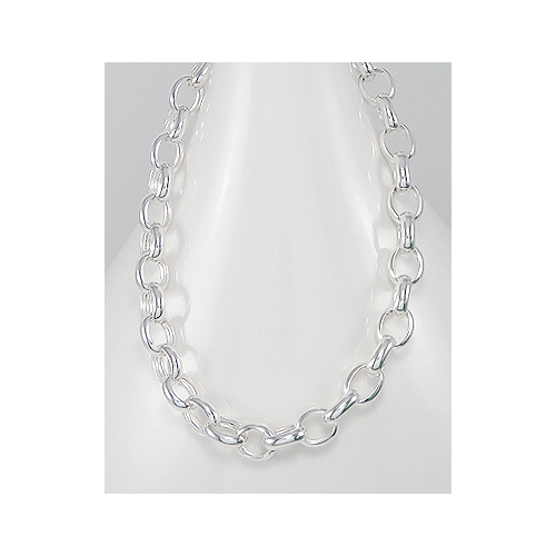 Sterling Silver 50cm Cable Chain 