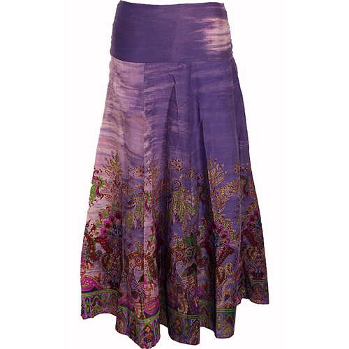Cotton Peacock Skirt