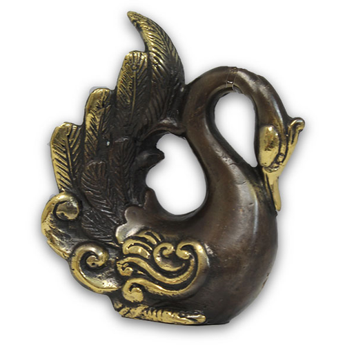 8cm Bronze Swan