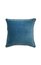 Velvet Blue Lace Cushion
