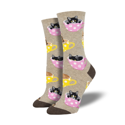 Cat-Feinated Socks - Sock Smith