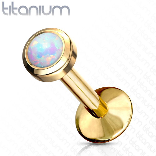 Titanium Opal Labret 