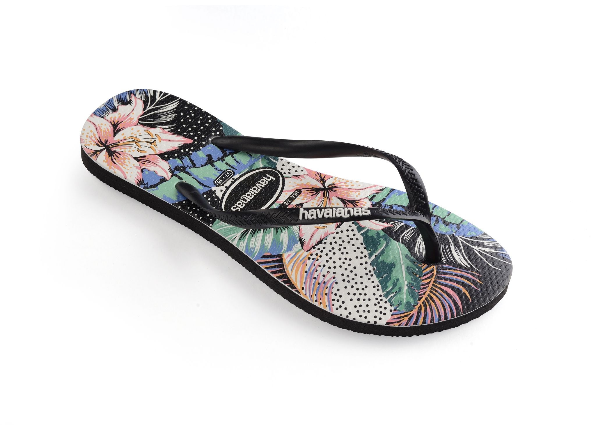 Slim Floral Dots - Havaianas - Womens Footwear-Jandals : Mariposa ...