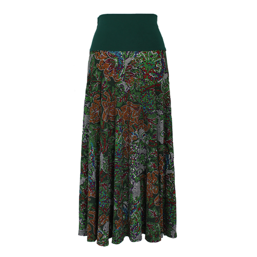 Mosaic Long Skirt 
