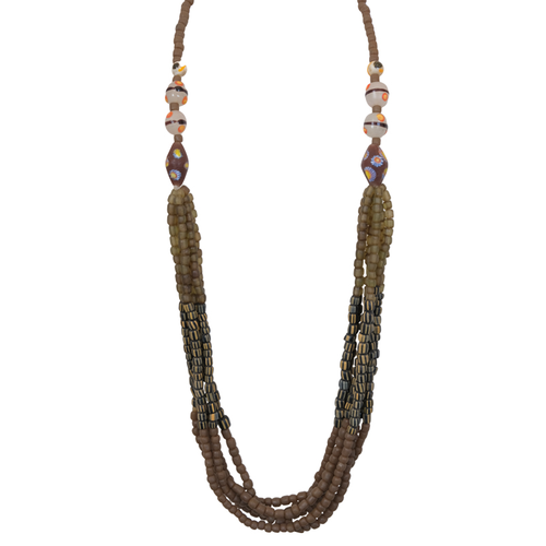 Resin Mutli Strand Necklace