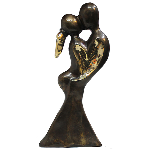 Bronze Abstract Kiss 29cm