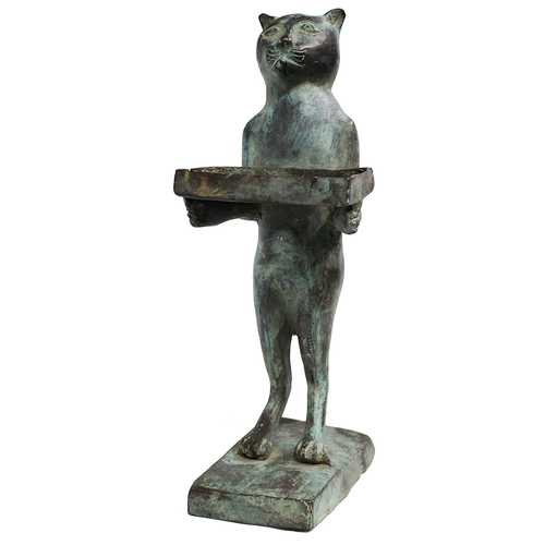 Bronze Cat Figure