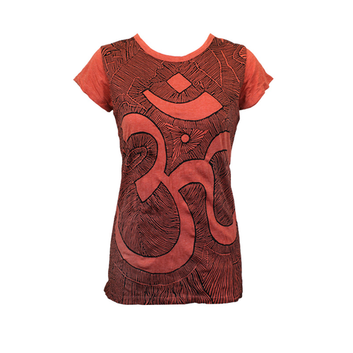 Carved Om T- Shirt