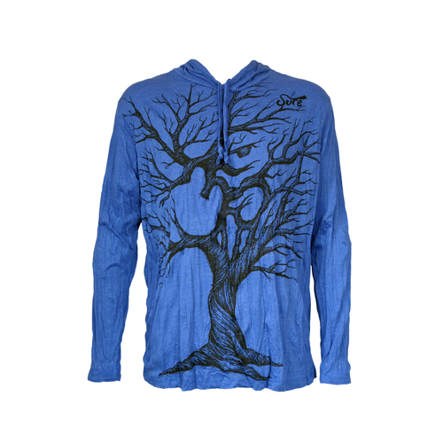 Om Tree Hooded Top