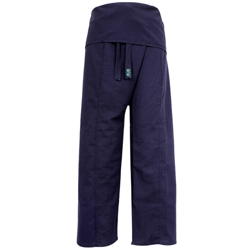 Women's Two Tone Blue Thai Fisherman Pants