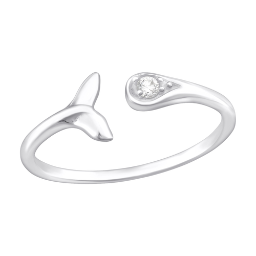 Wrap Whale tail Ring