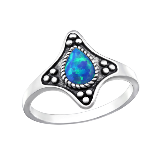 Opal Detail Ring