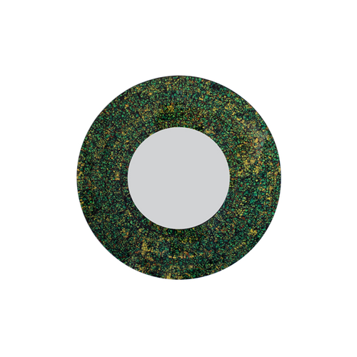 Round Mosaic Mirror