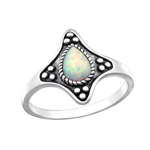 Opal Detail Ring