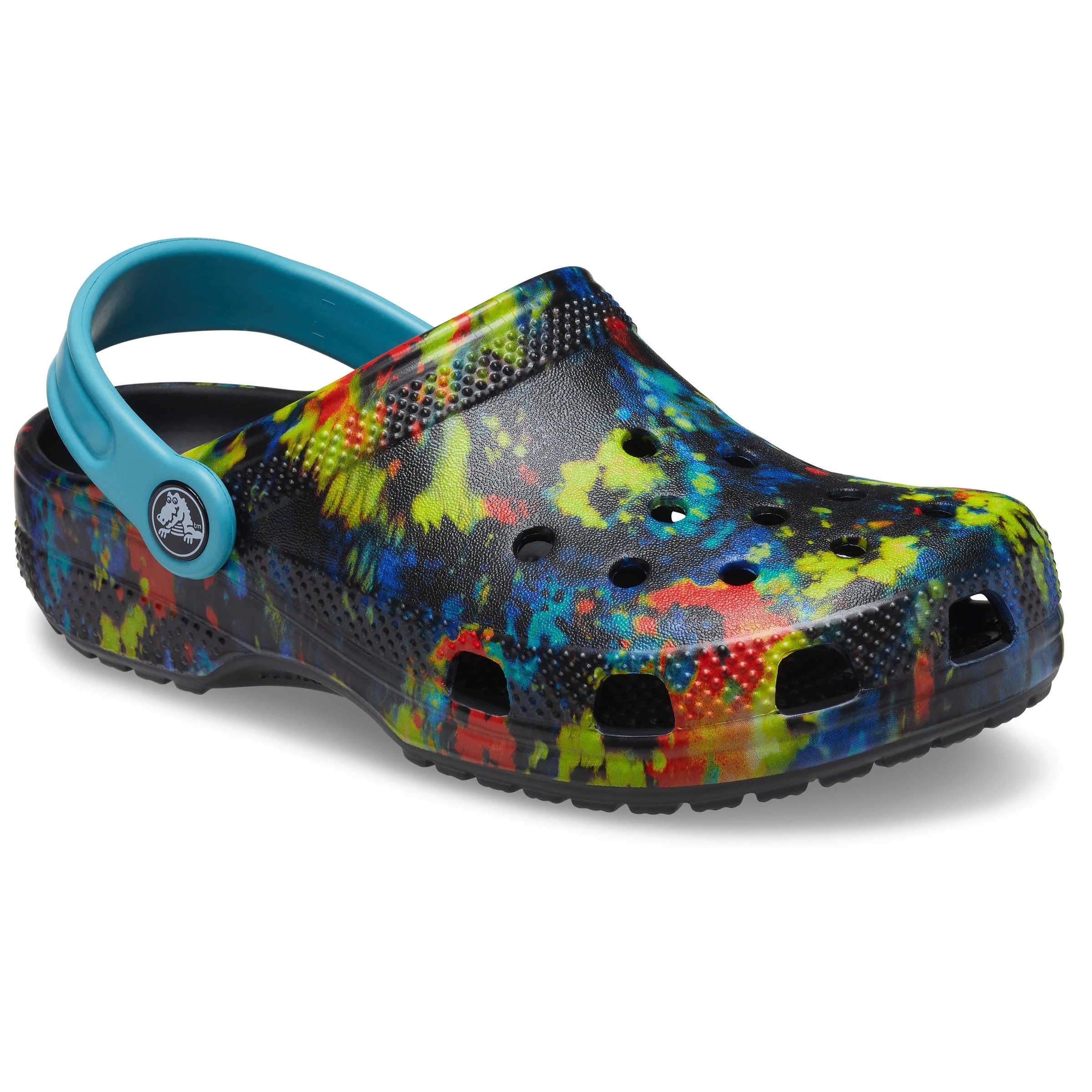 Classic Tie Dye Graphic Clog (K) - Kids Footwear-Youth (Sizes 1 to 6 ...