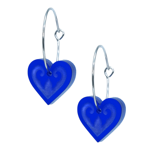 Aroha Heart Hoops