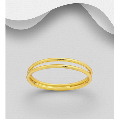 Double Gold Band Ring