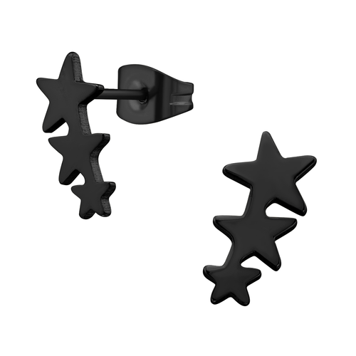 Triple Star Studs