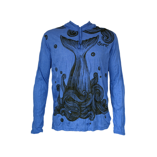 Whale Tail Hooded Top