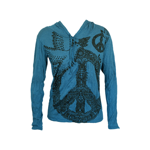 Peace Dove Hooded Top