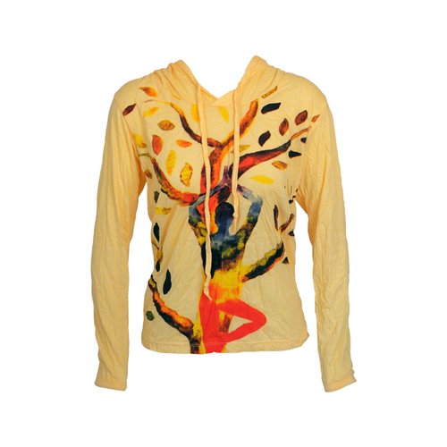 Yoga Tree Hooded Top