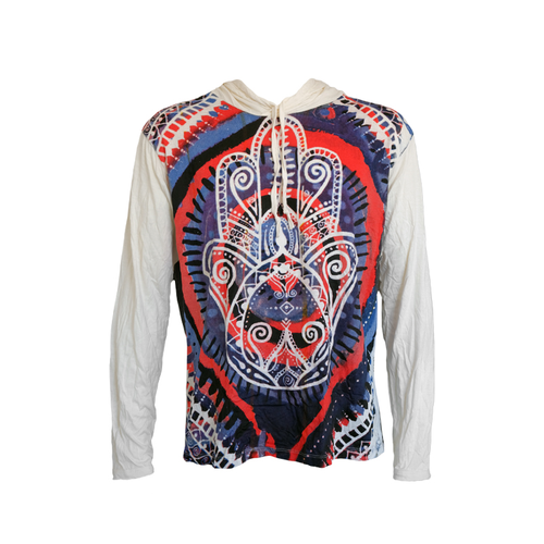 Hamsa Echo Hooded Top