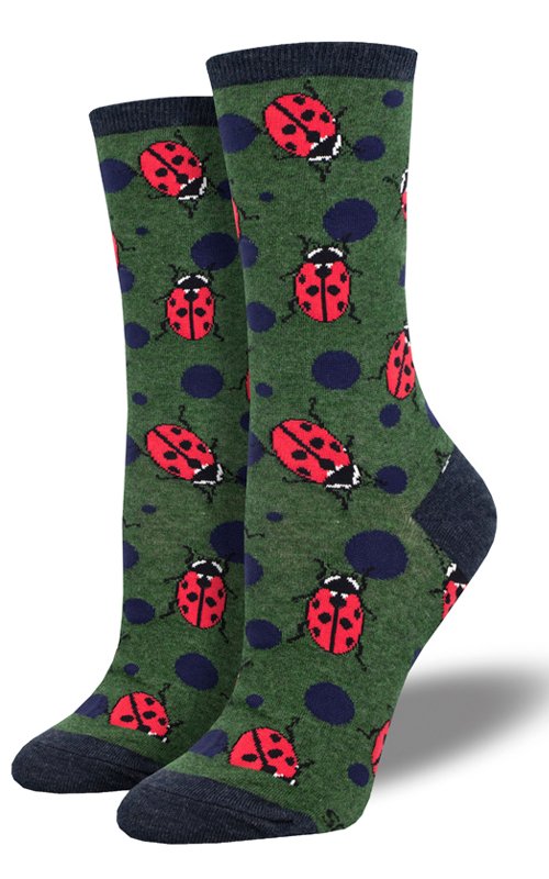Ladybug Socks Sock Smith AccessoriesWomens Socks Mariposa