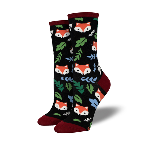 Foxy Fall Socks - Sock Smith