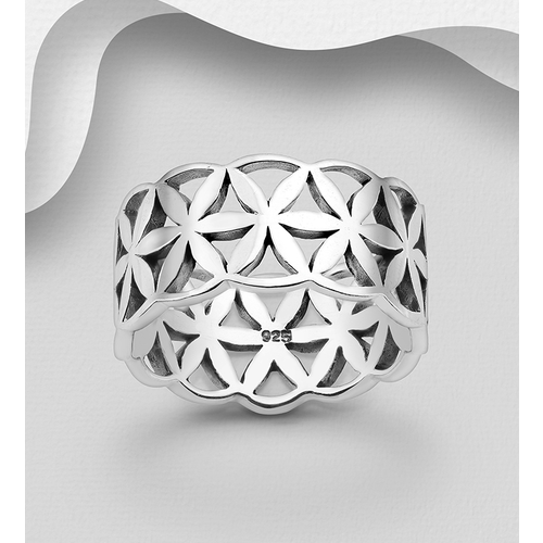 Flower of Life Ring