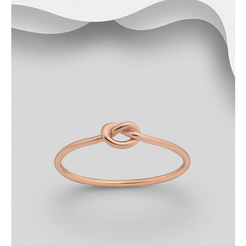 Rose Gold Love Knot Ring