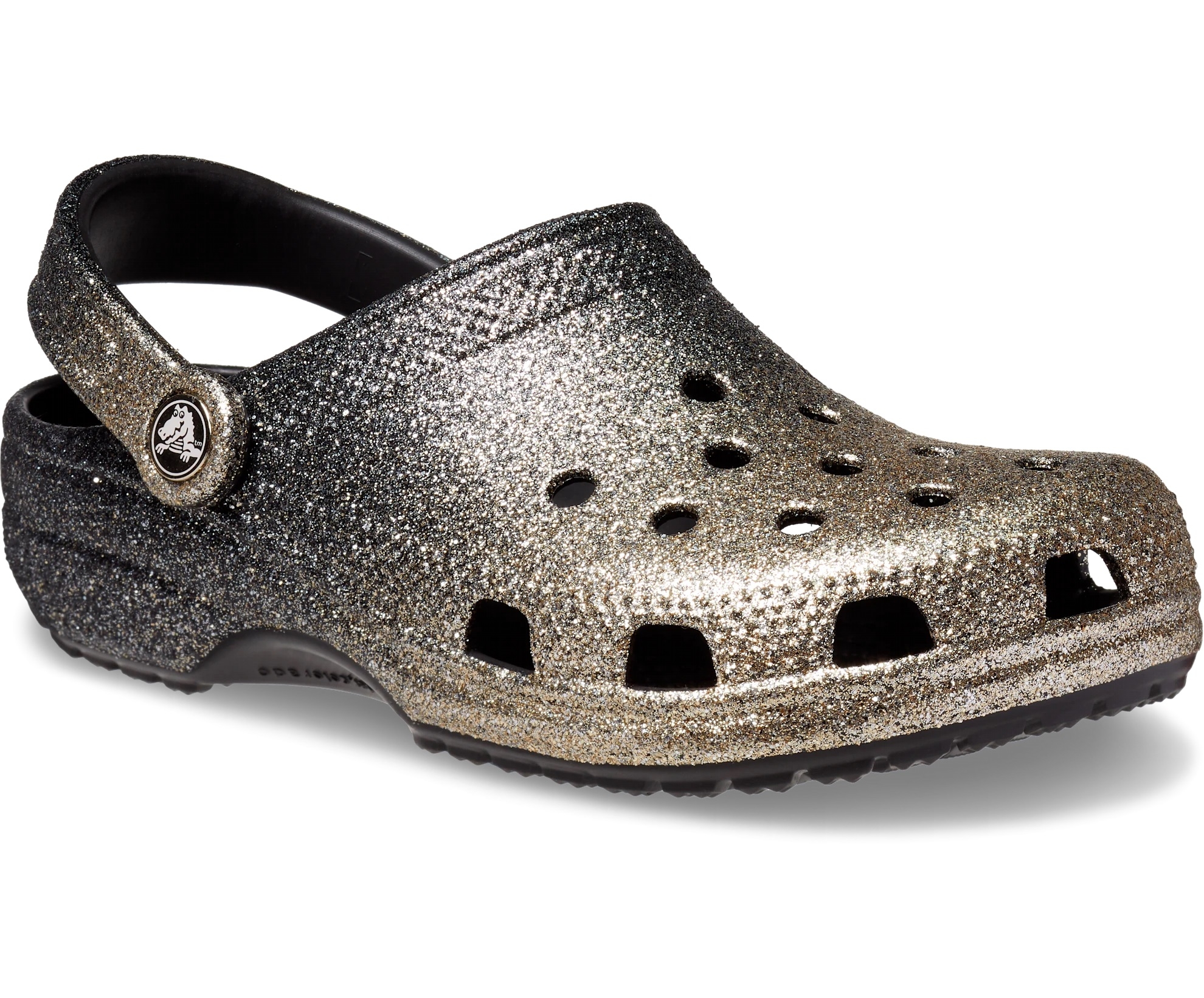 Womens deals sparkly crocs