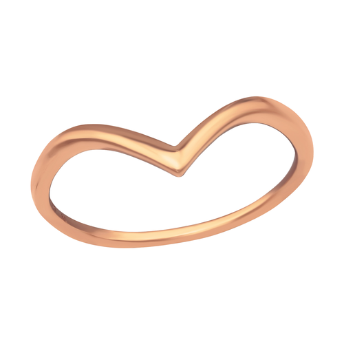 Rose Gold Point Ring