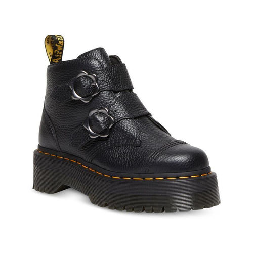 Devon Flower 2 Strap Boot - Dr. Martens