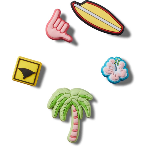 Surfing 5 Pack Jibbitz Womens FootwearCrocsJibbitz Mariposa