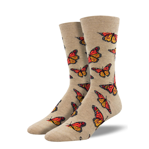 Social Butterfly Socks - Sock Smith
