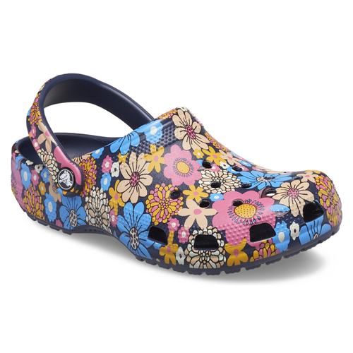 Classic Retro Floral Clog - Crocs