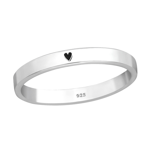 Heart Band Ring