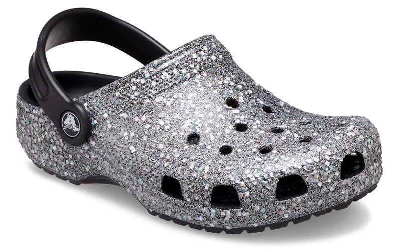 Classic glitter clog online crocs