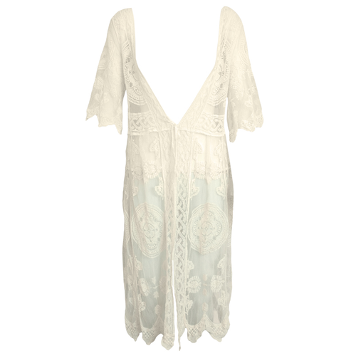Lace Open Poncho