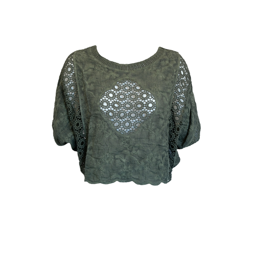 Lace Mosaic Top