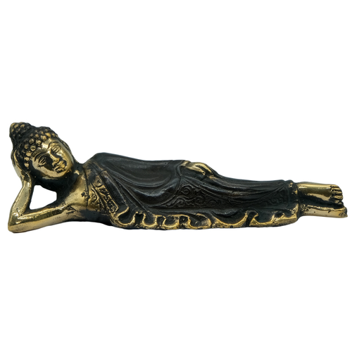 Bronze Reclining Buddha 12cm
