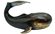 Bronze Whale 17cm