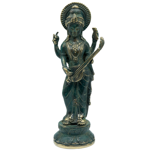 Bronze Saraswati 27cm