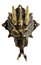 Bronze Dragon Head 17cm