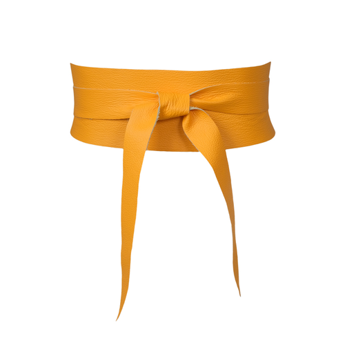 Leather Sash Belt