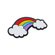 Rainbow With Clouds - Jibbitz