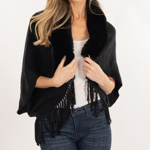 Odette Faux Fur Wrap 