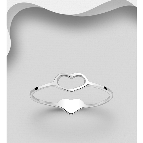 Double Heart Ring