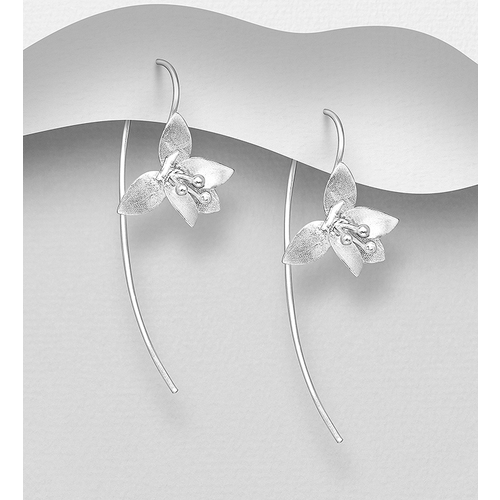 Flower Hook Earring